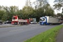 LKW blieb unter Bruecke haengen Koeln Ehrenfeld Innere Kanalstr Hornstr P519